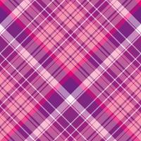 Seamless pattern in positive purple and pink colors for plaid, fabric, textile, clothes, tablecloth and other things. Vector image. 2