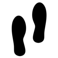 icono de logotipo de suela de zapato negro sobre fondo negro. ideal para viajes y logotipos de escaladores. ilustración vectorial vector