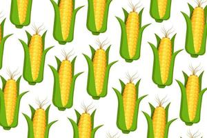 corn vector pattern background design fruit natural