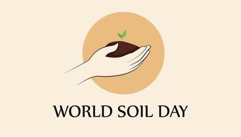 Vector Illustration World Soil Day