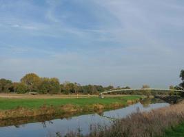 the Vechte river in germany photo