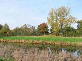 the Vechte river in germany photo