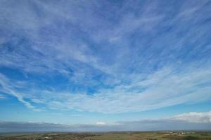 Most Beautiful Clouds moving over the British City of England photo