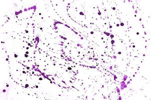 Abstract watercolor background image of mixed wet spots of purple color photo