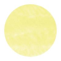 Textura de fondo de marco circular de acuarela dibujada a mano amarilla con manchas foto