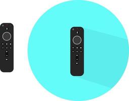 Remote control ,illustration, vector on white background.