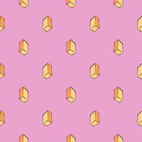Block of butter , seamless pattern on a pink background. vector