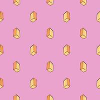 Block of butter , seamless pattern on a pink background. vector