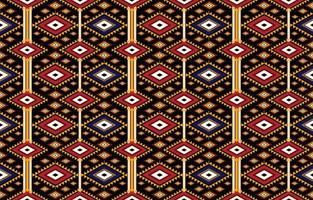 Geometric ethnic American, western, Aztec motif pattern style. seamless pattern design for fabric, curtain, background, sarong, wallpaper, clothing, wrapping, Batik, tile,interior.Vector illustration. vector