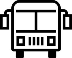 autobús escolar, ilustración, vector sobre fondo blanco
