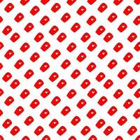 Cellphone pattern, illustration, vector on white background.