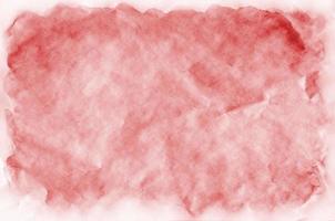 Colorful red watercolor background for wallpaper. Aquarelle bright color illustration photo