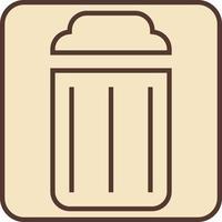 Recycle bin, illustration, vector, on a white background. vector