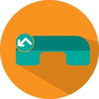 Incoming call, illustration, vector, on a white background. vector