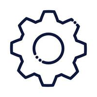 gear cog setting vector