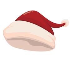 sombrero de santa claus vector