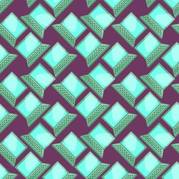 patrón de cuadernos, ilustración, vector sobre fondo blanco