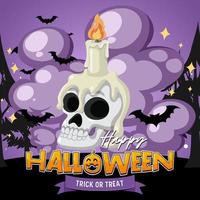 Happy Halloween Poster Template vector