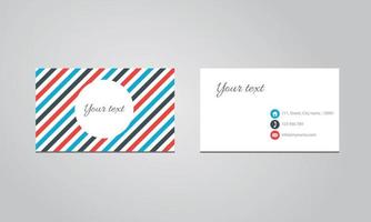 Abstract business cards Design background Template vector