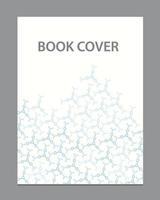 abstract cover design background template for book business brochure flyer and magazine vector