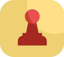 Chess hobbie, illustration, vector on a white background.