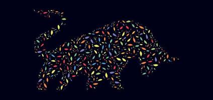 toro ilustración arte vectorial animal vector