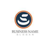 Business corporate S letter logo vector