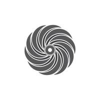 vortex vector illustration icon logo template design