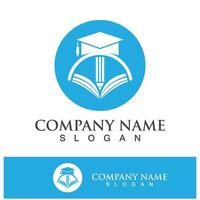 Education logo template vector