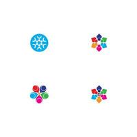 Community logo and symbol vector icon template
