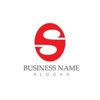 Business corporate S letter logo vector