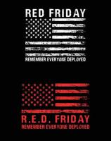 Red Friday Vector Design