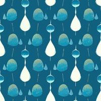 illustration vector of water drops seamless pattern good for background