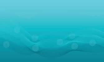 Elegant circle wavy technology clean simple cyan color web banner background design vector