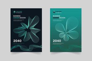 Abstract Technology Report Cover Design Template for Book, Flyer, Brochure, Poster, Annual Report, Company Profile, Catalog in Vector