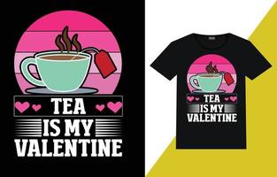 Valentine day t-shirt design vector