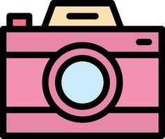 Camera Vector Icon Design Illustration