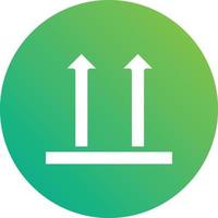 Fragile Vector Icon design Illustration