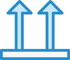 Fragile Vector Icon design Illustration