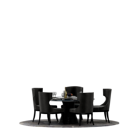 renderização 3d de mesa isométrica png