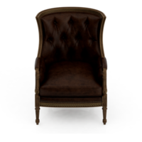 sillón isométrico aislado 3d render png