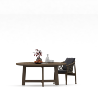 isometrische tafel reeks 3d geven png