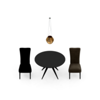 isometrische tafel reeks 3d geven png