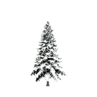 Isometric Tree 3D render png