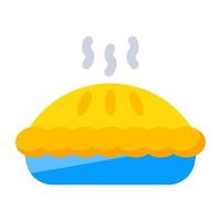 muffin de icono de descarga premium vector