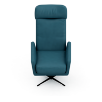 sillón isométrico aislado 3d render png