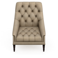 sillón isométrico aislado 3d render png