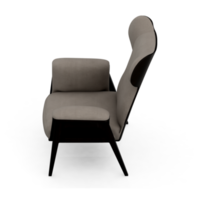 sillón isométrico aislado 3d render png