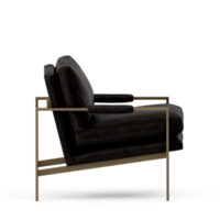 sillón isométrico aislado 3d render png