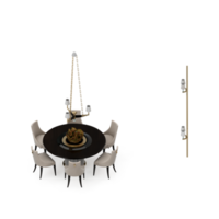 isometrico tavolo 3d rendere png